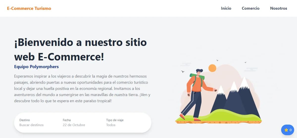 Ecommerce Turismo – Proyecto Hackathon Rootstack 2024